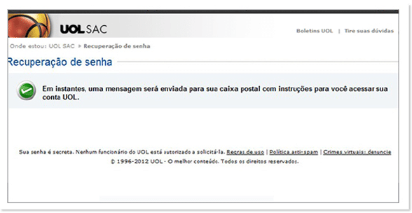 Como acessar meu e-mail UOL? 