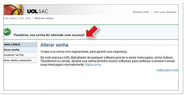 Configurando o Evolution para a minha conta de e-mail do UOL